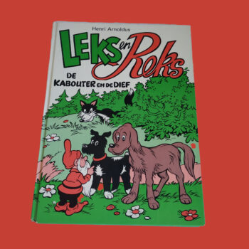 Vintage Kinderboek van Leks en Reks, de Kabouter en de Dief