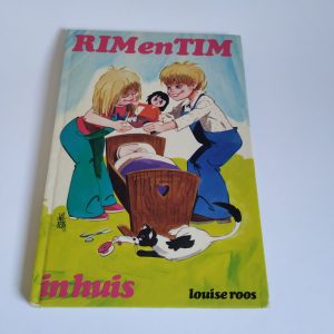 Vintage Kinderboek Rim en Tim in huis