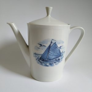 Vintage Koffie/Theepot Hollandservies van Bavaria Porzellan uit de jaren 60