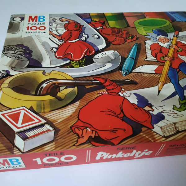 Puzzel Pinkeltje – 100 stuks – afbeelding potlood en asbak met pijp- jaar 1978 (7)