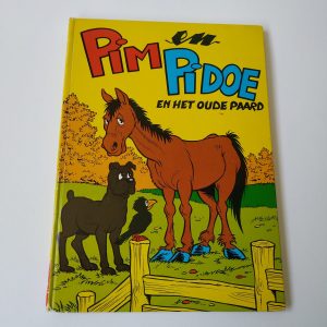 Vintage Kinderboek Pim en Pidoe en het oude paard