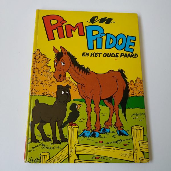 Boek Pim en Pidoe en het oude paard – 1976 (hardcover) (1)