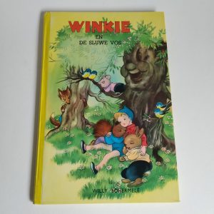 Vintage Leesboekje van Winkie en de Sluwe Vos