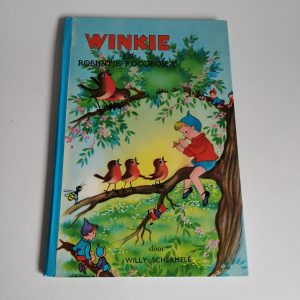 Vintage Leesboekje van Winkie en Robijntje Roodborst