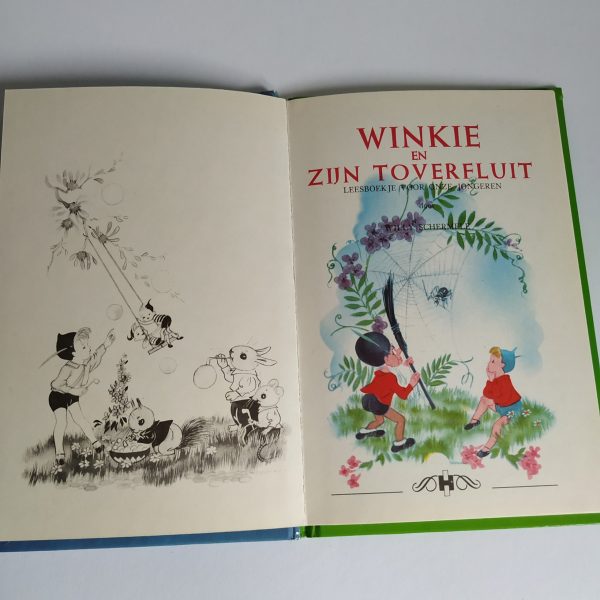 Vintage Leesboekje Winkie en zijn Toverfluit