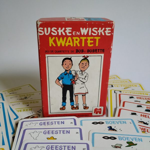 Kwartet Suske en Wiske van Jumbo uit 1981 (1)