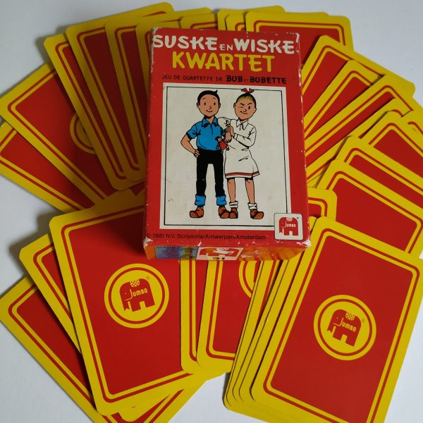 Kwartet Suske en Wiske van Jumbo uit 1981 (2)