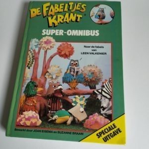 Vintage Boek van De Fabeltjes Krant uit 1986
