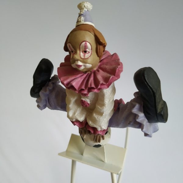 Clown in beweging – hoogte 34,5 cm (6)