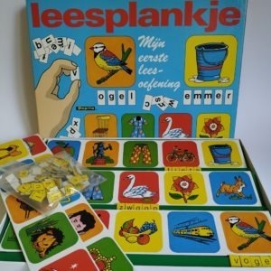 Vintage Leesplankje van Papita uit de jaren 70