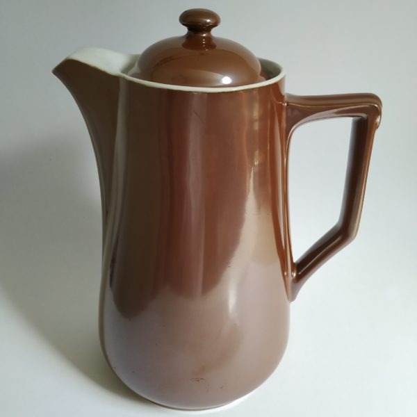 Schenkkan Luzifer Bauscher Weiden Germany(bruin) koffie-chocomel met inhoud van 2,5 l (1)