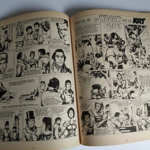Vintage Stripboek van Vidocq uit 1970