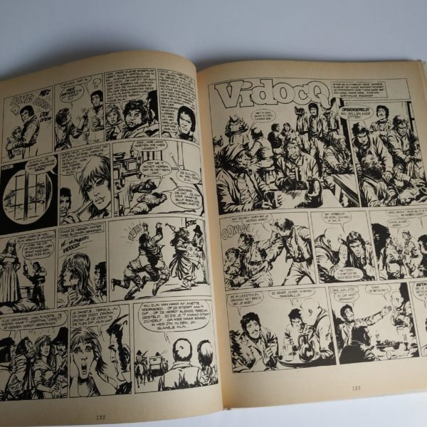 Vintage Stripboek van Vidocq uit 1970