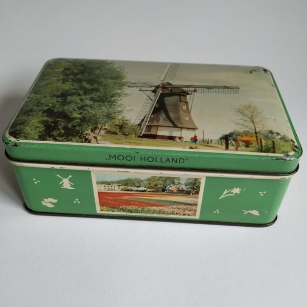 Blik met foto’s Mooi Holland – scharnierend deksel – 17 x 11 x 6 cm (1)