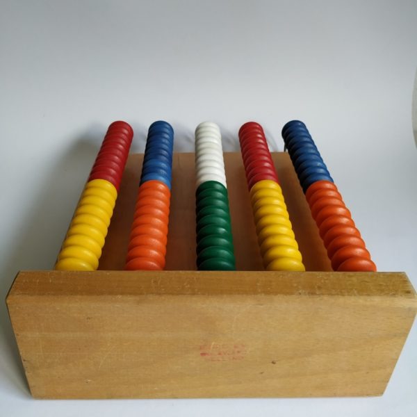 Grote Abacus (telraam) 29×22,5×9 cm 100 kralen (5)