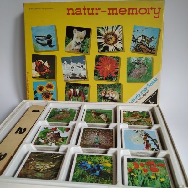 Memory Natur uit 1967 – 63 setjes – 126 kaartjes (1)
