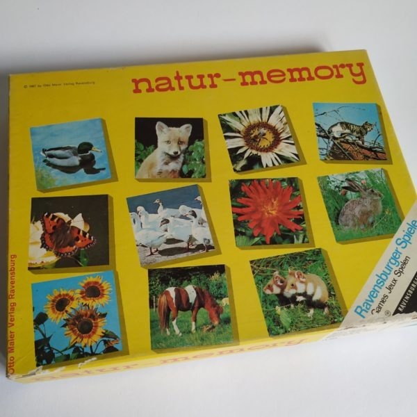 Vintage Memory Natur van Otto Maier Verlag Ravensburg uit 1967