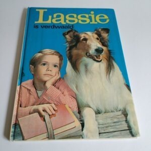 Vintage kinderboek Lassie is verdwaald