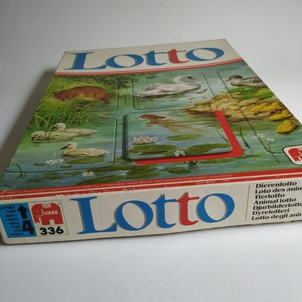 Vintage Lotto van Jumbo uit 1982