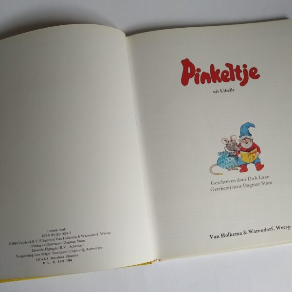 Boek (hardcover) Pinkeltje uit Libelle – jaar 1984 (3)