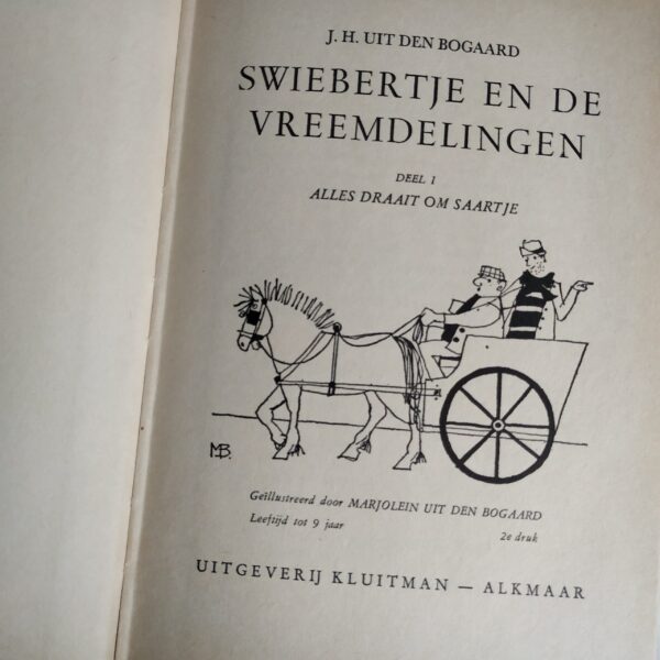 Boek (hardcover) Swiebertje en de vreemdelingen (2)
