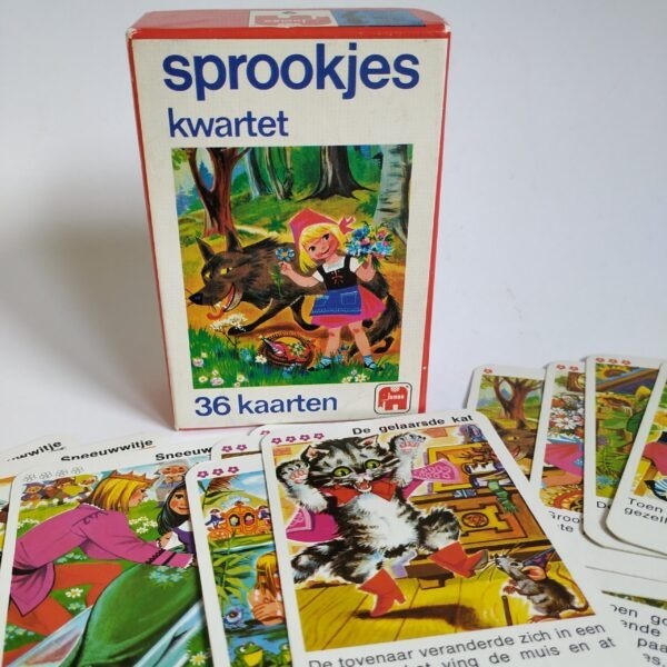 Sprookjes kwartet Jumbo uit 1979 – 36 kaarten (1)