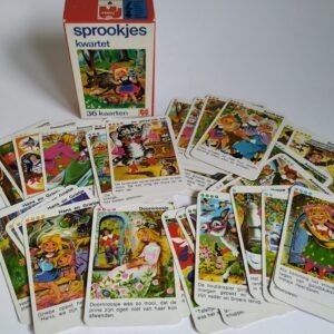 Vintage Sprookjes Kwartet van Jumbo uit 1979