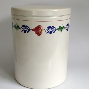 Vintage Voorraadblik/Trommel Boerenbont van Brabantia