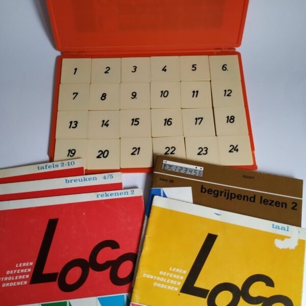 Loco Maxi met 5 boekjes – rekenen – tafels – breuken – taal – begrijpend lezen (1)