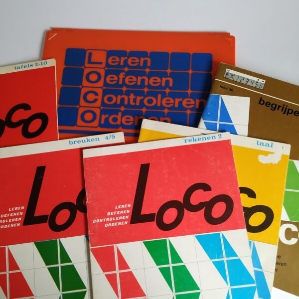 Loco Maxi met 5 boekjes – rekenen – tafels – breuken – taal – begrijpend lezen (2)