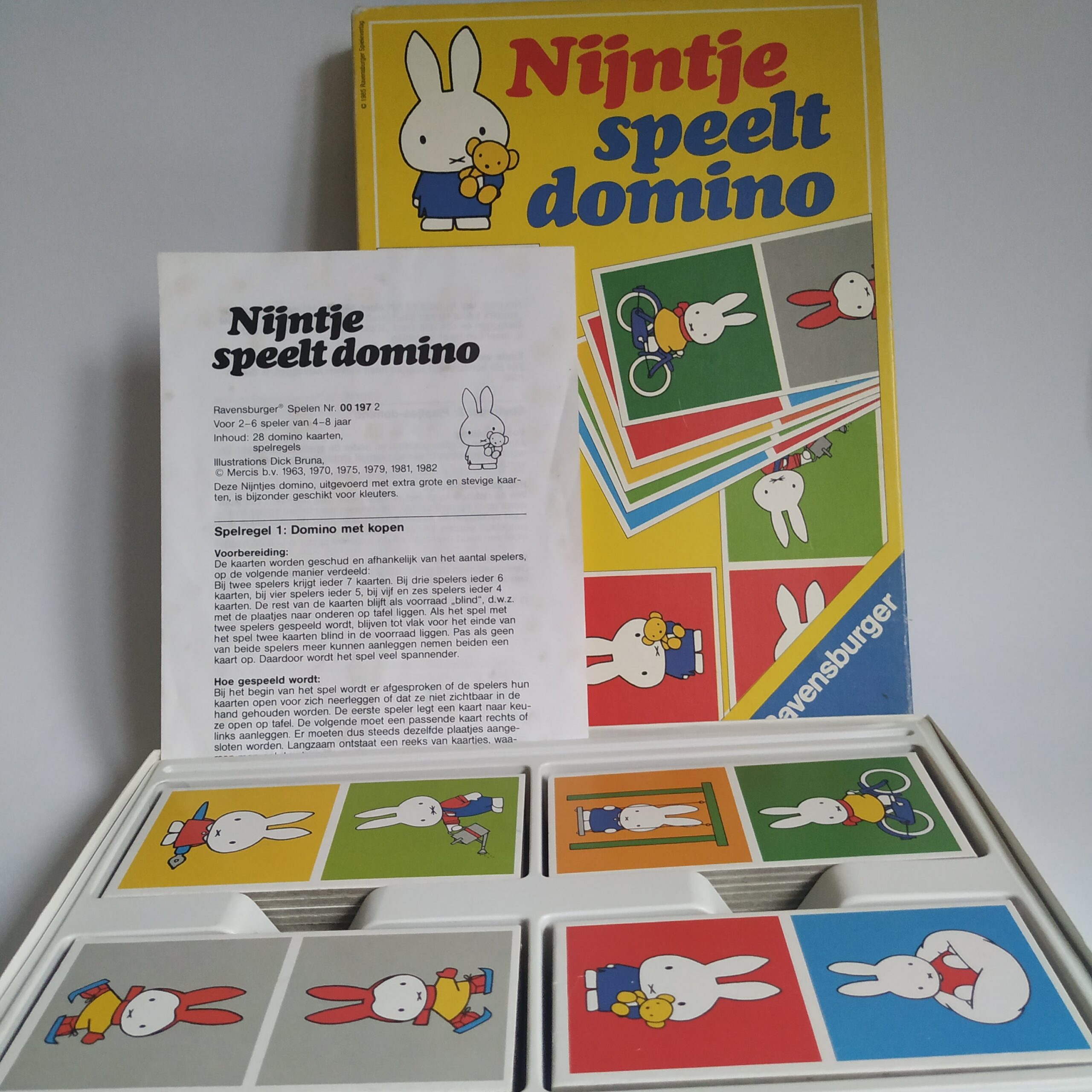 Luxe Baffle Land van staatsburgerschap Vintage Domino Nijntje - Bekijk het bij Queens Vintage