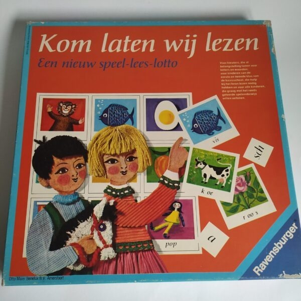 Speel – lees – lotto spel van Ravensburger uit 1974 (1)