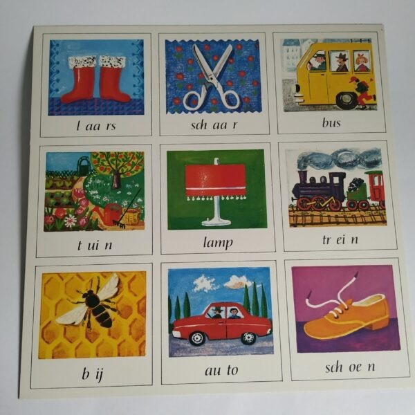 Speel – lees – lotto spel van Ravensburger uit 1974 (5)