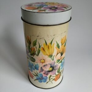 Vintage beschuitbus van Ark bloemendecor