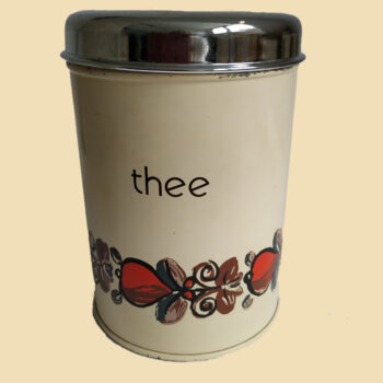 Vintage theeblik van Brabantia