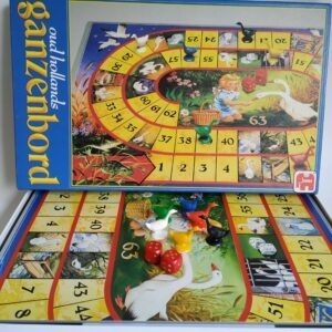 Vintage Oud Hollands Ganzenbord Spel van Jumbo uit 1984