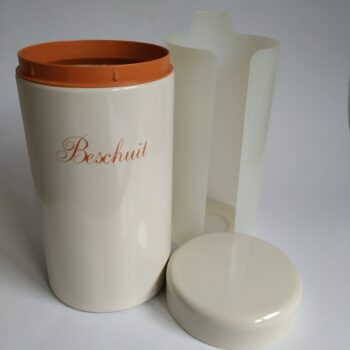 Vintage blik beschuit Brabantia met lift