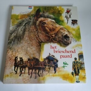 Vintage boek Het Brieschend Paard door Rien Poortvliet