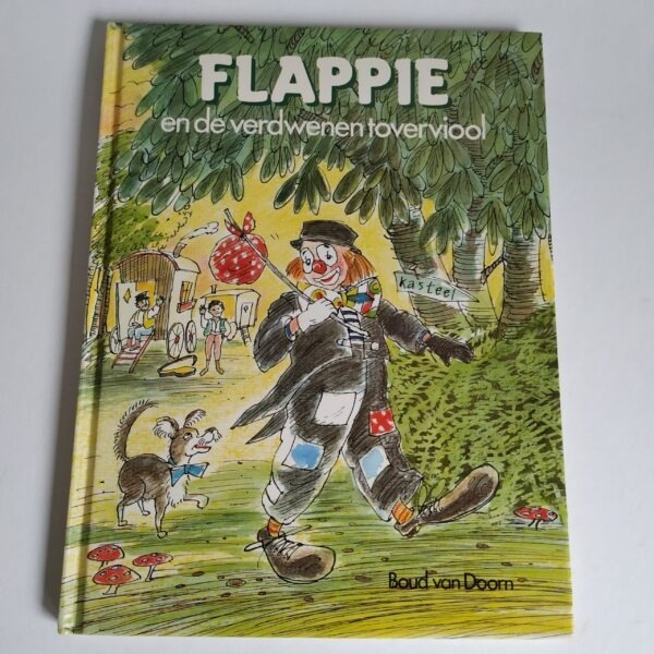Vintage kinderboek Flappie en de verdwenen toverviool