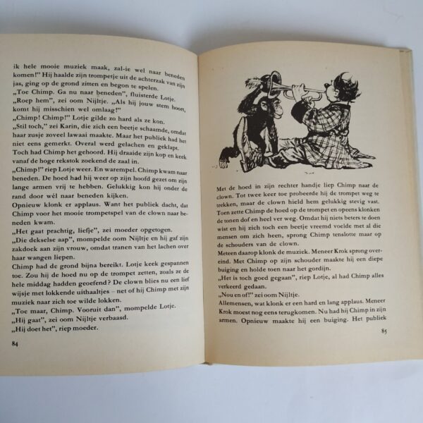 Boek Lotje met Chimp naar het circus – 1973 (6)