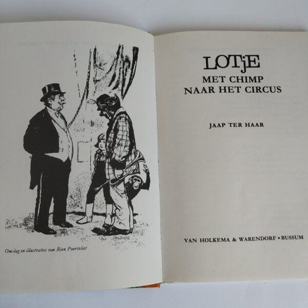 Boek Lotje – met Chimp naar het circus – 1974 (3)