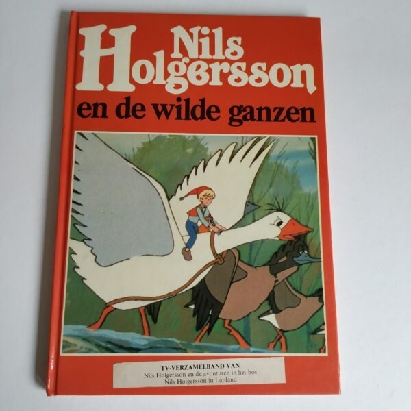 Vintage Kinderboek van Nils Holgersson en de wilde ganzen