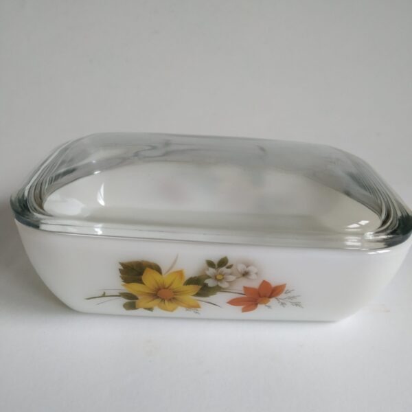 Botervloot Pyrex England – 15 x 11 x 5,5 cm (1)