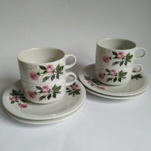 Vintage Kop en Schotel Villeroy & Boch Septfontaines