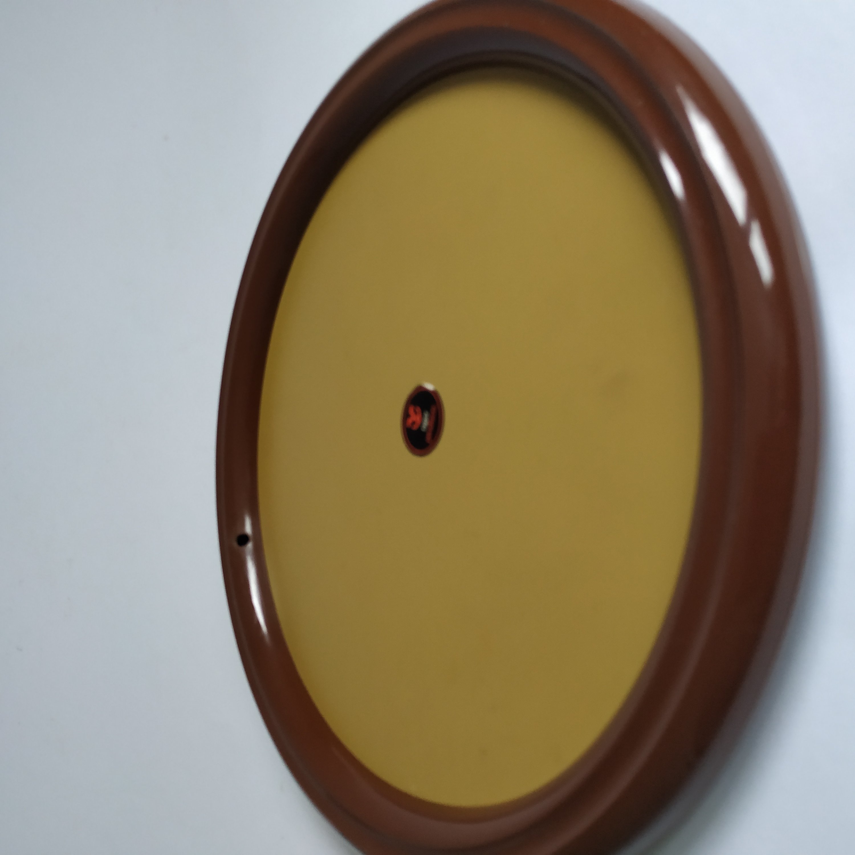 Spiegel rond (bruin) Tiger – diameter 25 cm (2)