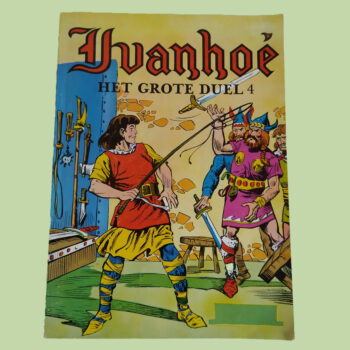 Vintage stripboekje Ivanhoe, Het grote duel