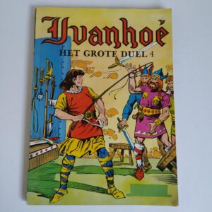 Vintage stripboekje Ivanhoe, Het grote duel