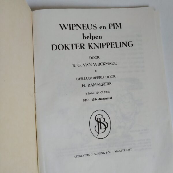 Boek Wipneus en Pim helpen dokter knippeling (softcover) (2)