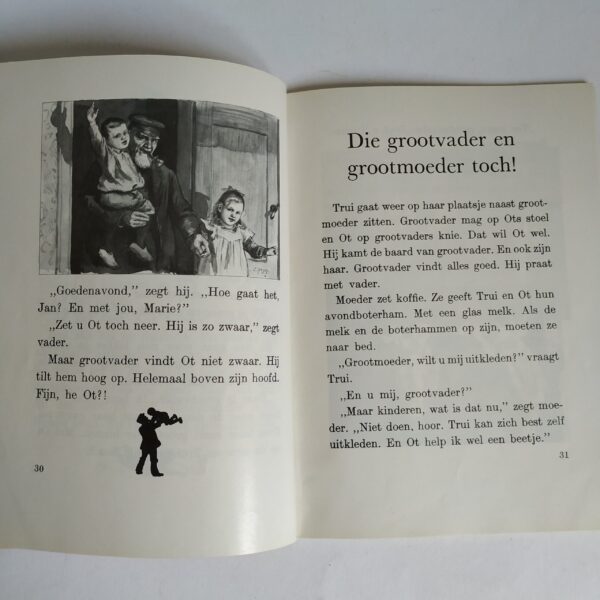 Vintage Boek Ot en Sien uit 1975