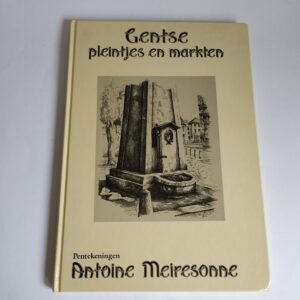 Vintage boek Gentse pleintjes en markten